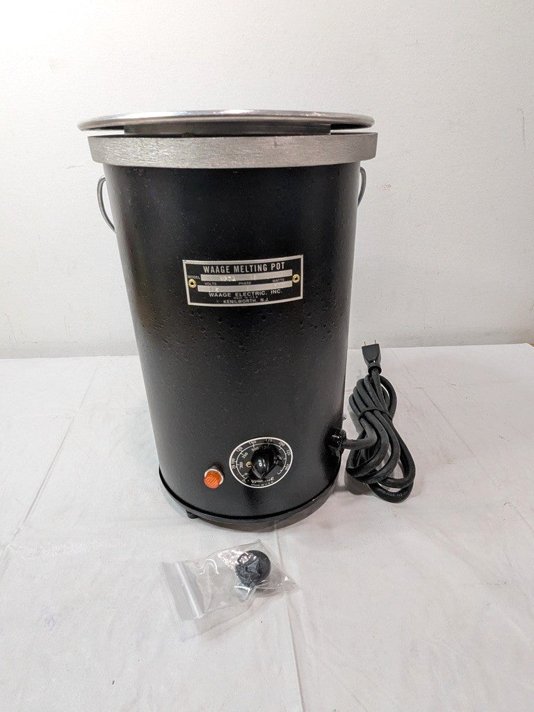 Waage Electric 3 Qt Dip Coat Pot 8"Deep X 5-1/2"ID 1000W 115V WP7A-19-1