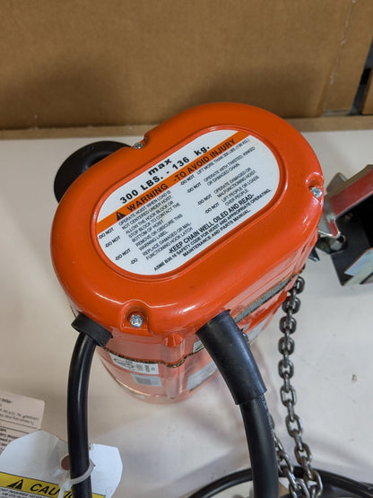CM Shopstar Electric Chain Hoist 300 lb. Capacity 10 ft. Lift PARTS / REPAIR