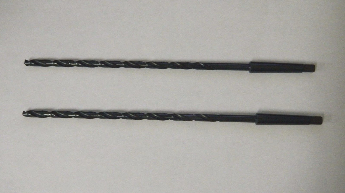 Interstate Taper Shank Drill Bits 5/16" 1MT 118° HSS QTY 2   01662204