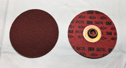 3M Cubitron II 947A Roloc TSM Roloc 3" 40 + Grit Qty 50 54244  7100077044