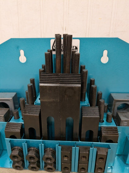Gibraltar Fixture Clamp Step Block & Clamp Set: 52 Pc 20413G