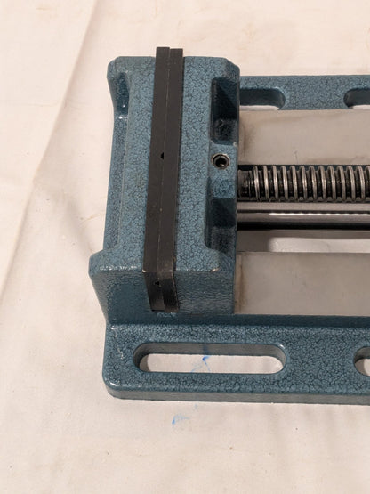 Wilton Horizontal Drill Press Vise: 4" Jaw Width, 4" Jaw Opening 11744