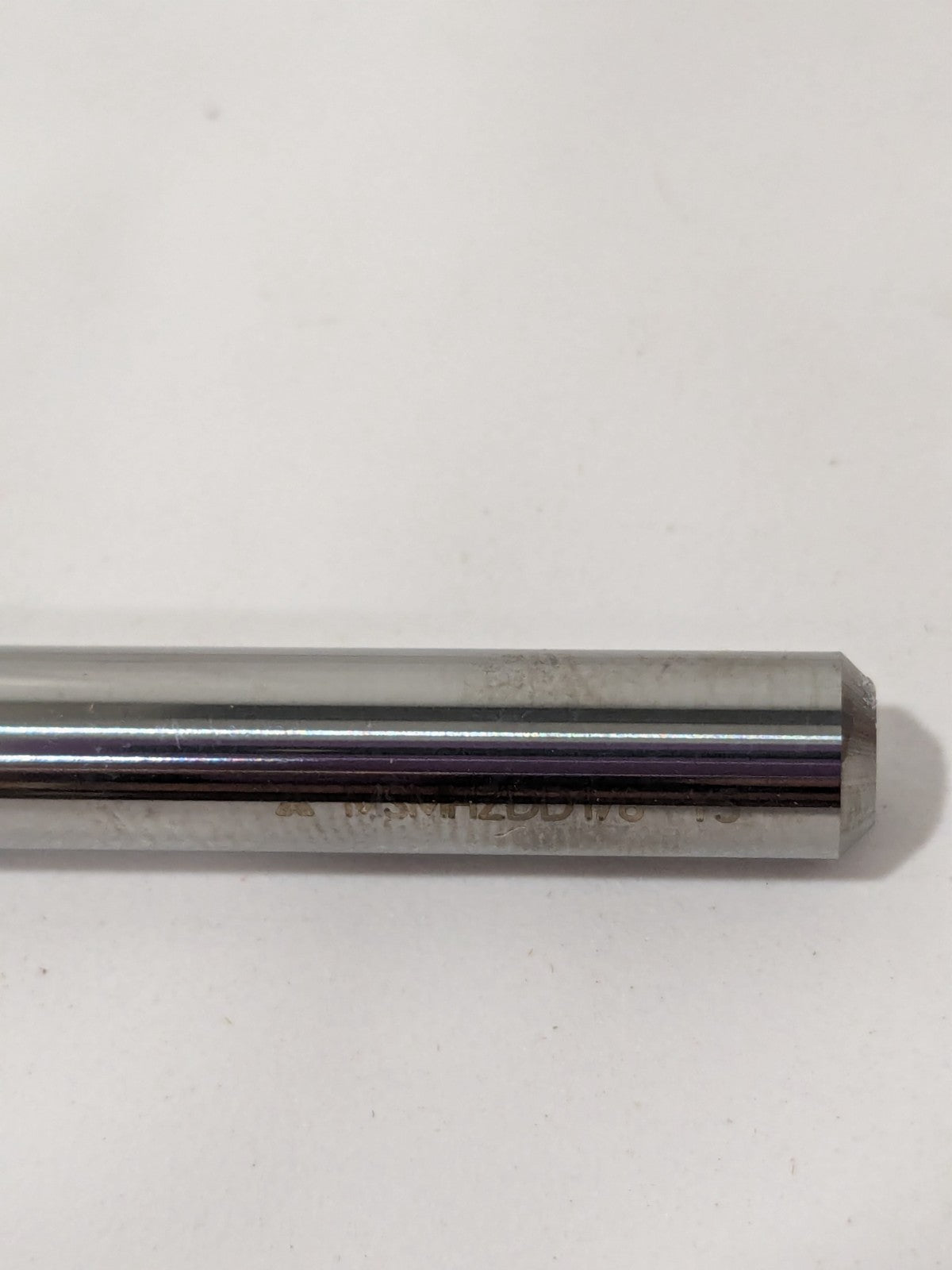 Mitsubishi Square End Mill: 1/8" Dia, 5/16" LOC, 3 Flute, Solid Carbide 494338