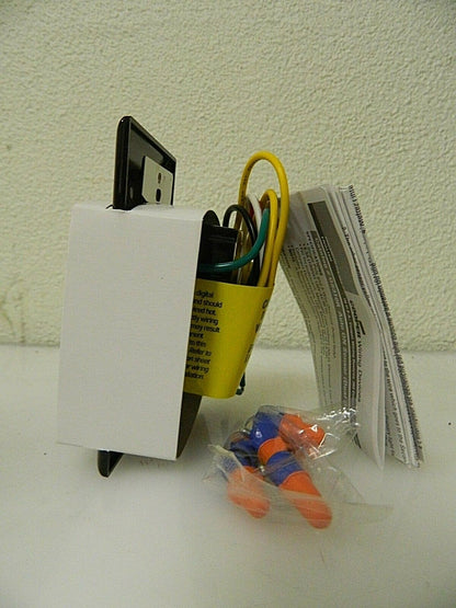 Cooper Wiring Infrared Vacancy Sensor Dual Switch 1,000 Sq. Ft. Cover VS310R-BK