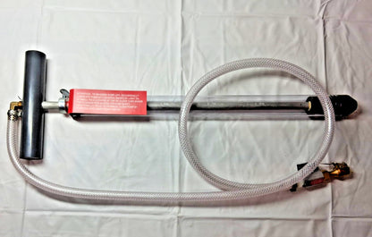 LiquiTube Aluminum Brass PVC & Plastic Hand Operated Drum Pump 10852211004073