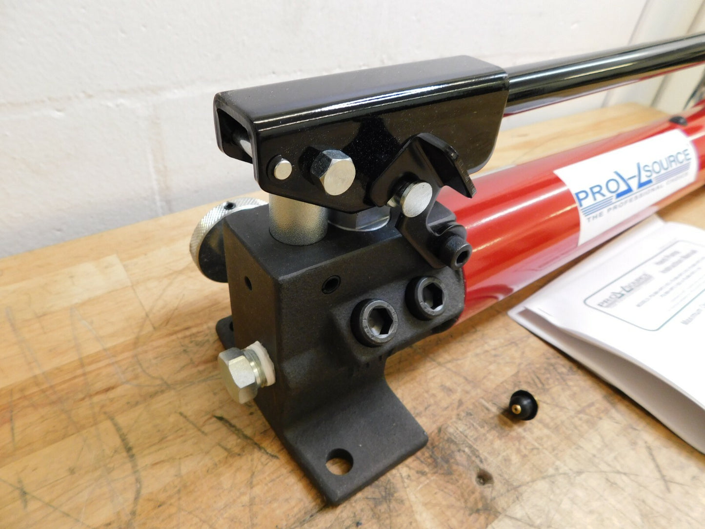 Pro-Grade Steel Manual Hydraulic Pump 1 Stage 1.594" Piston Dia PS-MH-HPC1-