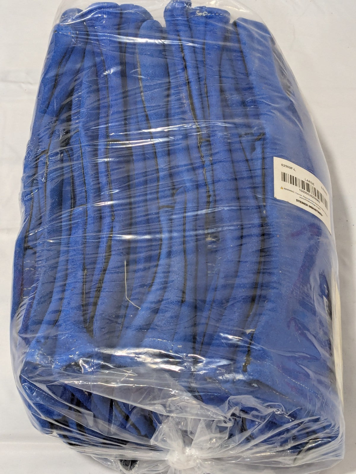 STEINER Welding Gloves: Steiner Sz L, Cowhide Leather Qty 6 02509F-L