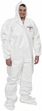 (12) Dupont Disposable Coveralls Chemical & Bloodborne Pathogen SL122BWH2X001200