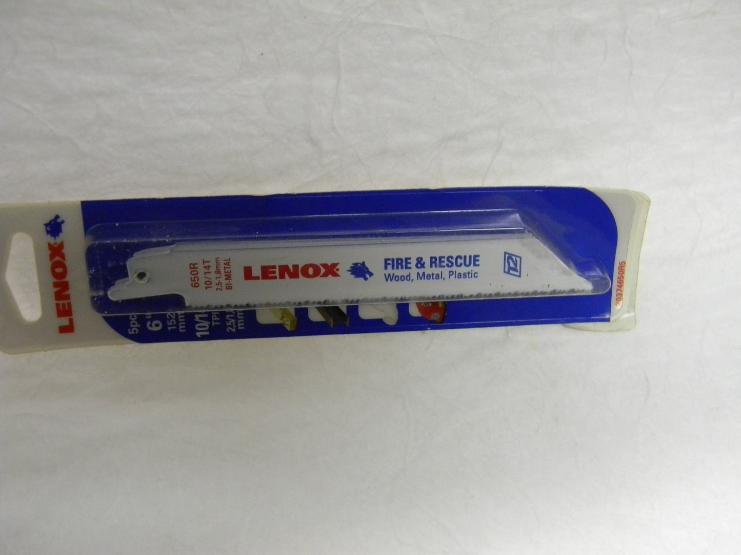 Lenox 6" Long x 3/4" Thick  Bi-Metal Reciprocating Saw Blade QTY 5 205