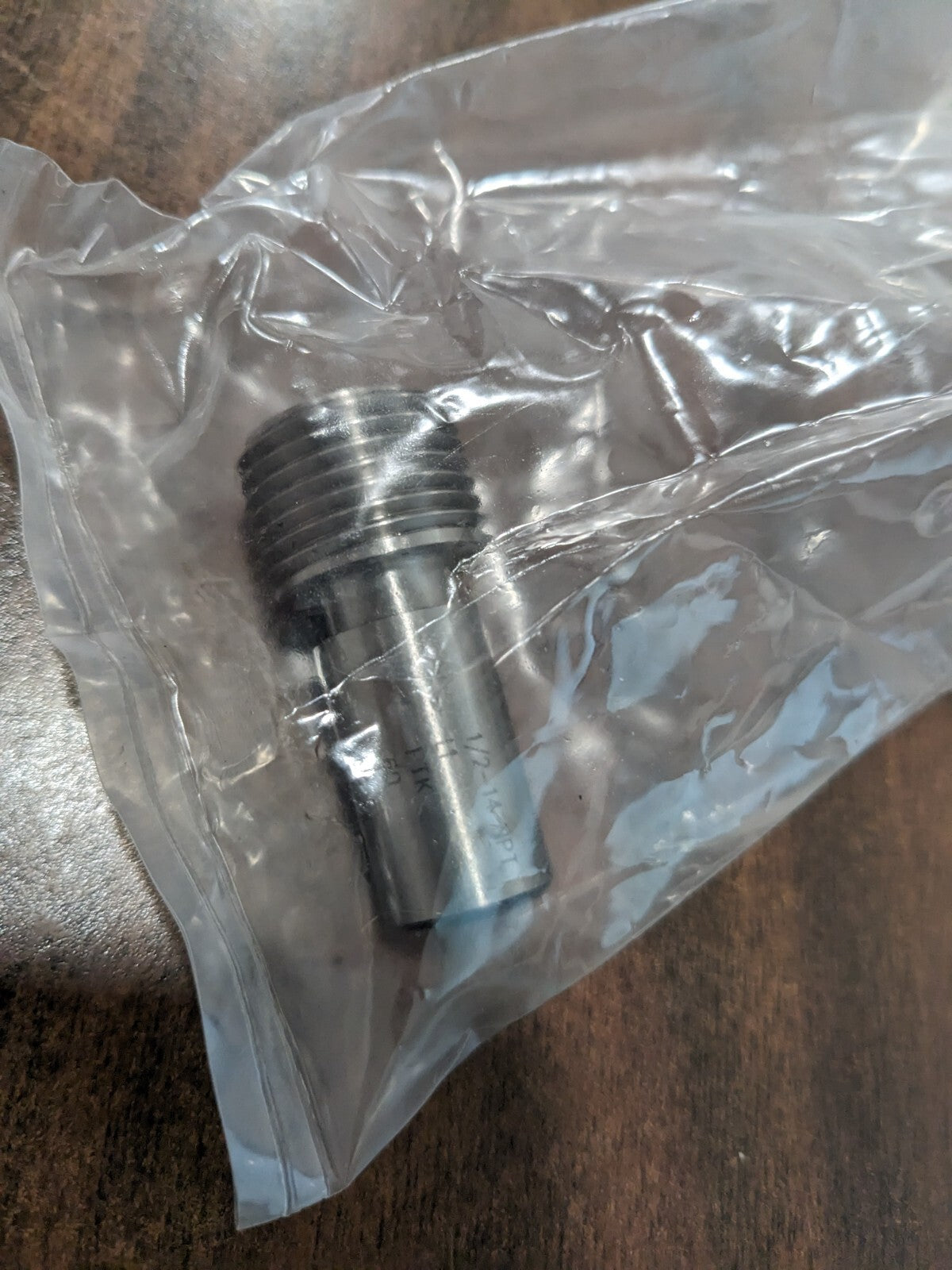 SPI Pipe Thread Plug Gage: Tapered, 1/2-14, Class L-1, Single End 34-437-4