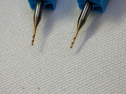 OSG 2pkScrew Machine Length Drill Bit: Size #68, 150 deg Point HSS 8595079