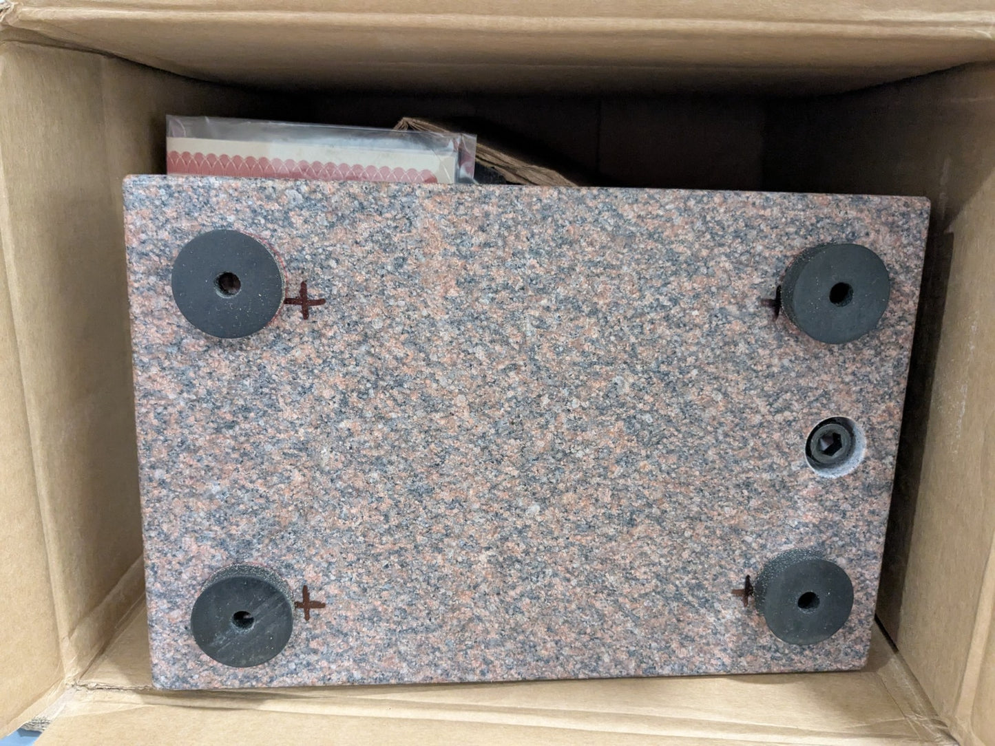 Starrett Granite Comparator Stand 8" x 12" x 2" W/O Indicator 566