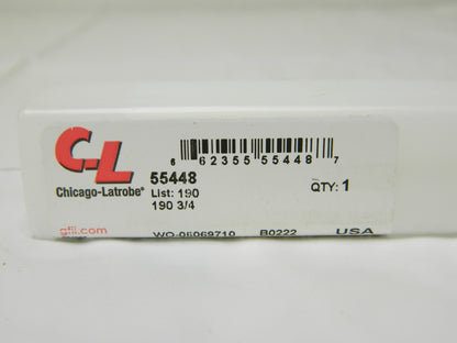 C-L HSS Reduced Shank Drill Bit 3/4'' Dia, 1/2'' Shank Dia 6'' OAL 55448