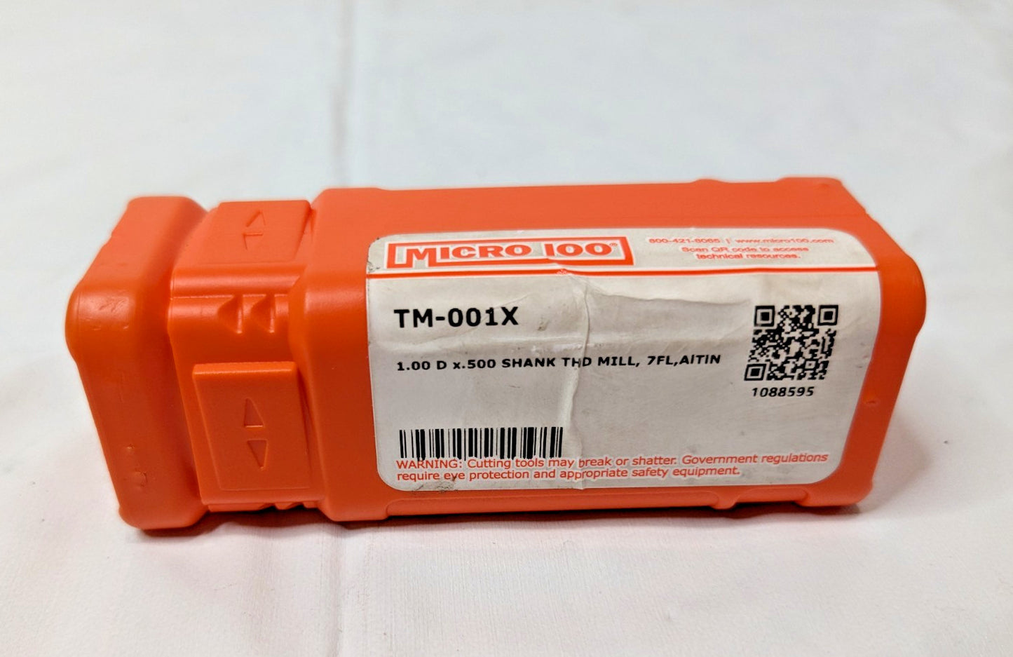 Micro 100 Carbide Single Profile Thread Mill 7FL 5 to 12 TPI TM-001X