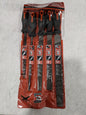 Nicholson 5Pc File Set With Ergonomic Handles 6", 8" &amp; 10" 22