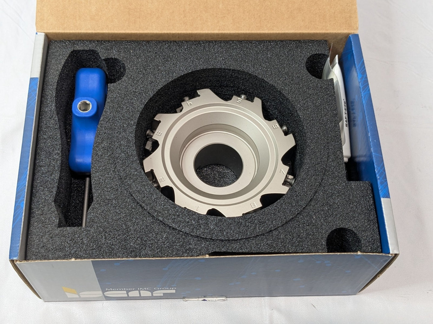 Iscar Indexable Face Mill 3.937"Dia 90D F90LN D100-08-31.75-R-N15 3102405