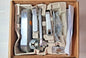 Kaba Access Push-button Lock Lever Lockset 1-3/8 to 2-1/4" 5021BWL26D41