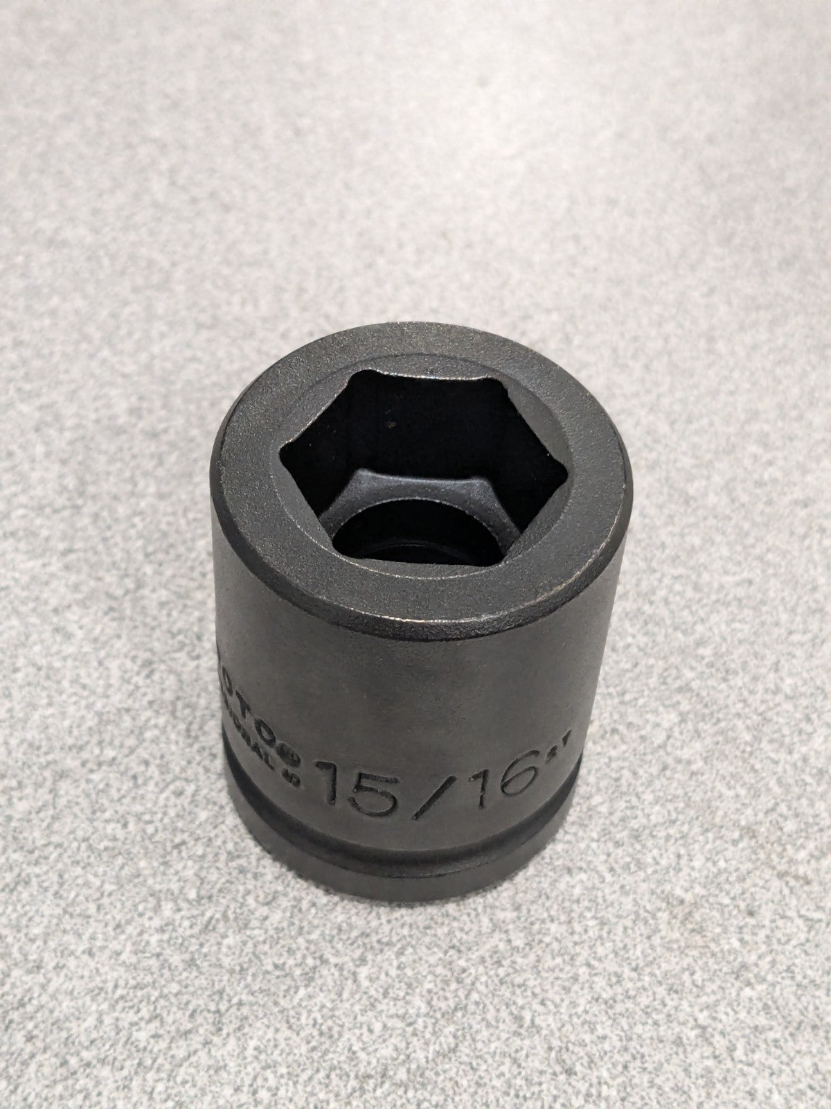 Proto Impact Socket: 3/4" Drive, 15/16" Socket, Hex Drive J07515