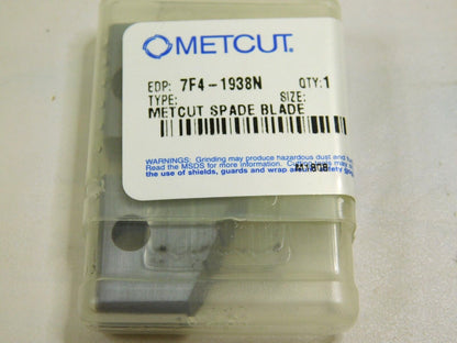 Metcut Spade Blade HSS TiCN 1.938mm QTY 1 7F4-1938N