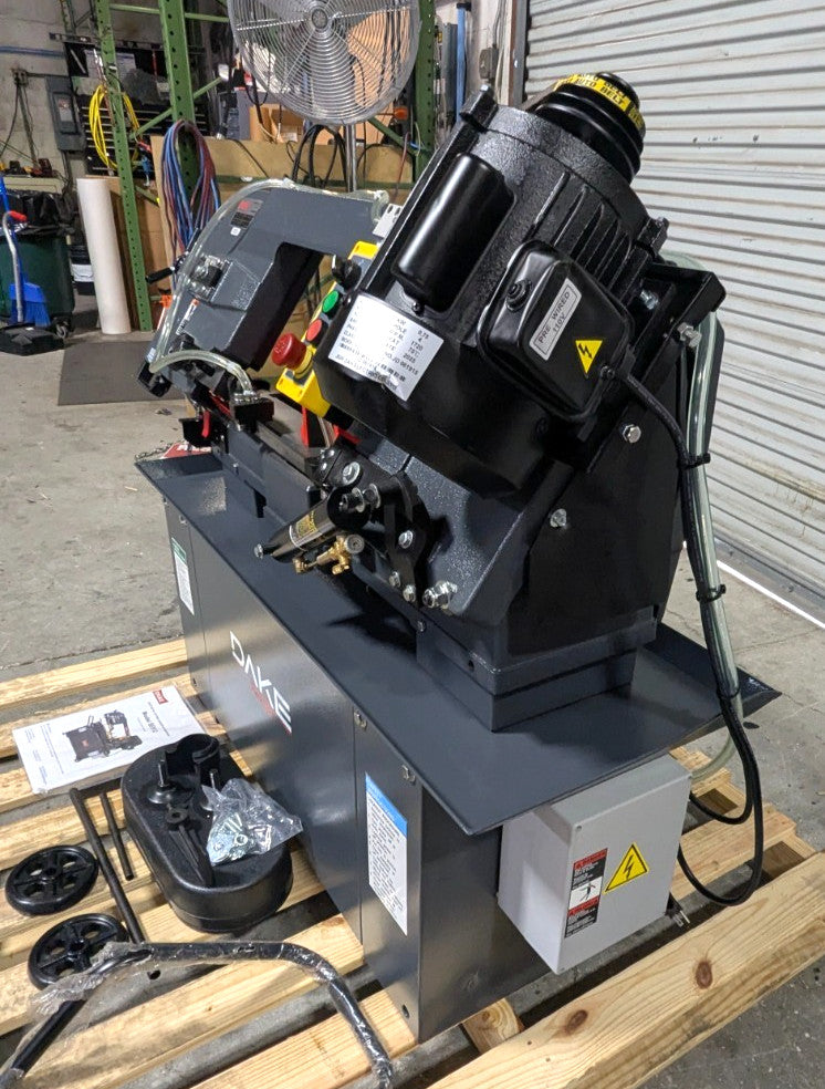 DAKE SE912  9 x 12  Horizontal Bandsaw 110v  1HP  Step Pulley  *Scratch & Dent*
