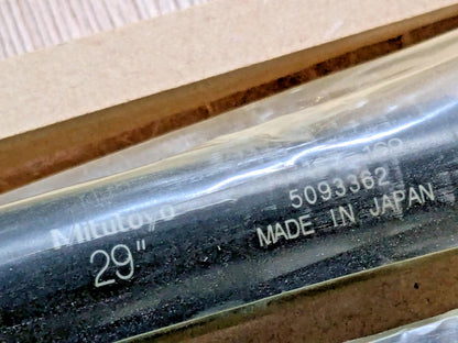 Mitutoyo Interchangeable Anvil Micrometer 24" to 30" Range 104-203