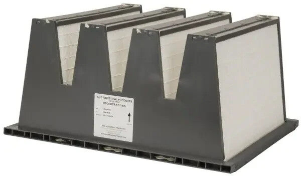 ACE 1200, 1040 CFM, 99.97% Efficiency at Full Load, Portable Reusable Main HEPA