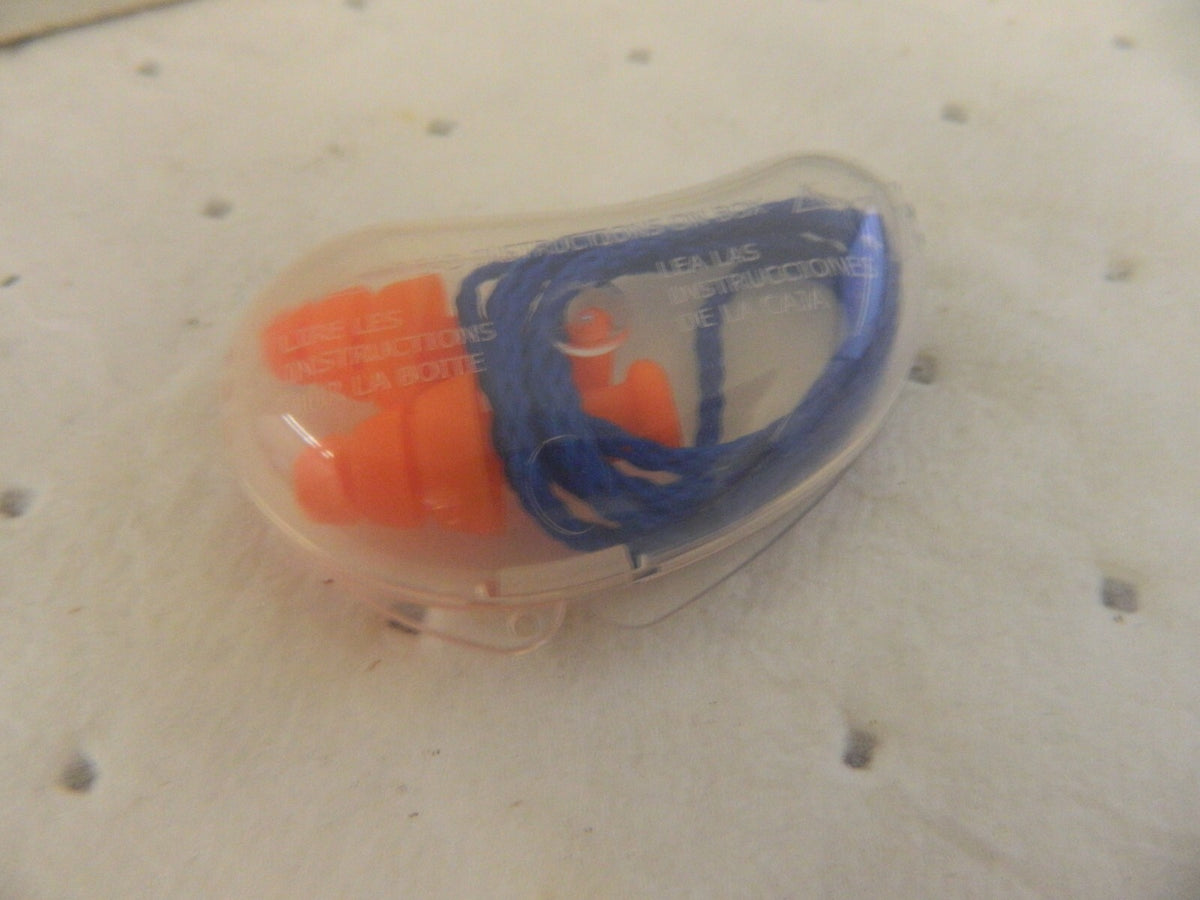 HOWARD LEIGHT Earplugs 100pairs: Rubber, Flanged, No Roll, Corded SMF-30