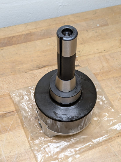 Manual Offset Boring Head w/ R8 Shank 4" Body Diameter 1-1/2-18 Threaded Mo