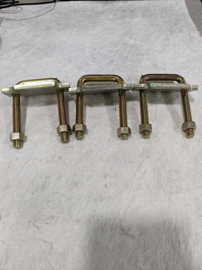 Thomas &amp; Betts Superstrut Galvanized U-Bolt Strut Beam Clamp Qty 3 U-501/2