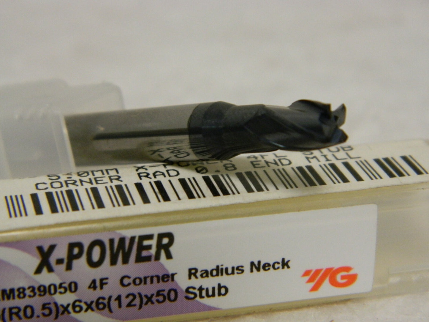 PRO X-Power End Mill 5.0MM Carbide Steel &amp; Cast Iron 4FL 62447966