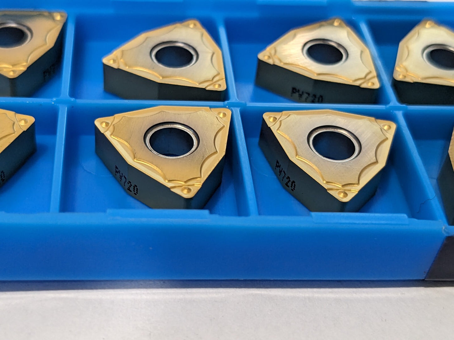KYOCERA Turning Inserts 10ct WNMG432GP PV720 Cermet TLD08587