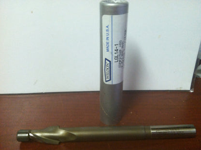 Weldon LGL14-1 #97520 11/16" x 1/2" x 1" x 6-1/2" 2F HSS Solid Pilot Counterbore