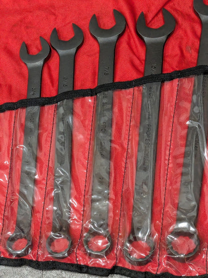 Proto Combination Wrench Set: 12 Pc, 1/2 to 1-1/4" Wrench J1200FBASD INCOMPLETE