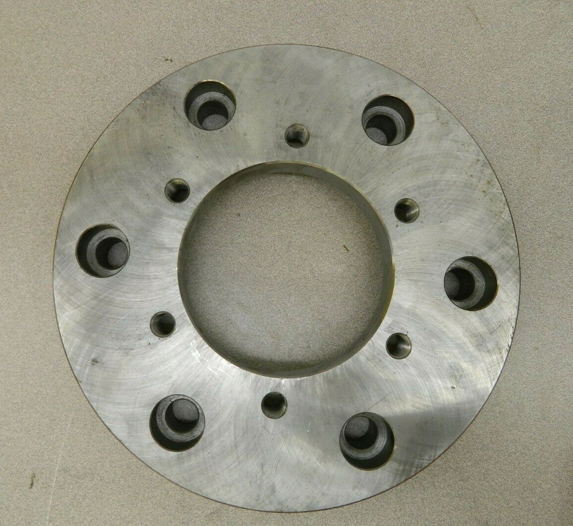 BISON  Lathe Chuck Adapter Back Plate: 16″ Chuck, for Self-Centering Chucks