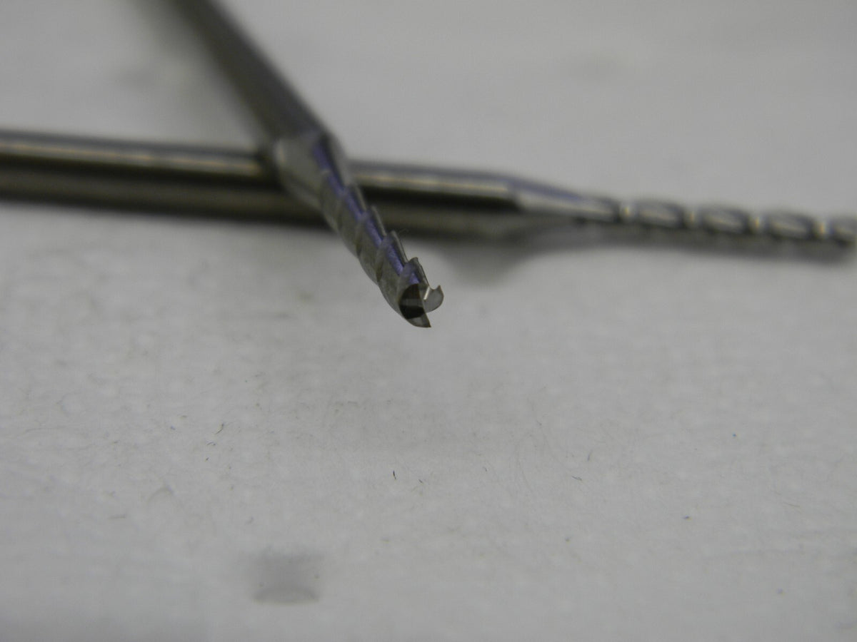 ACCUPRO 1/32 Diam 3fl Solid Carbide Ball End Mill QTY 2 AP61729596