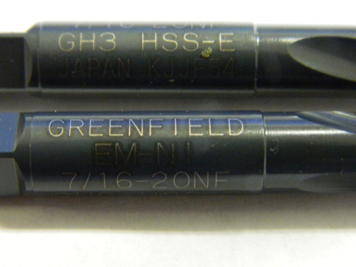 Widia GTD #87520 7/16-20 H3 3FL EMNI Oxide Nitride Spiral Flute Tap Bottom