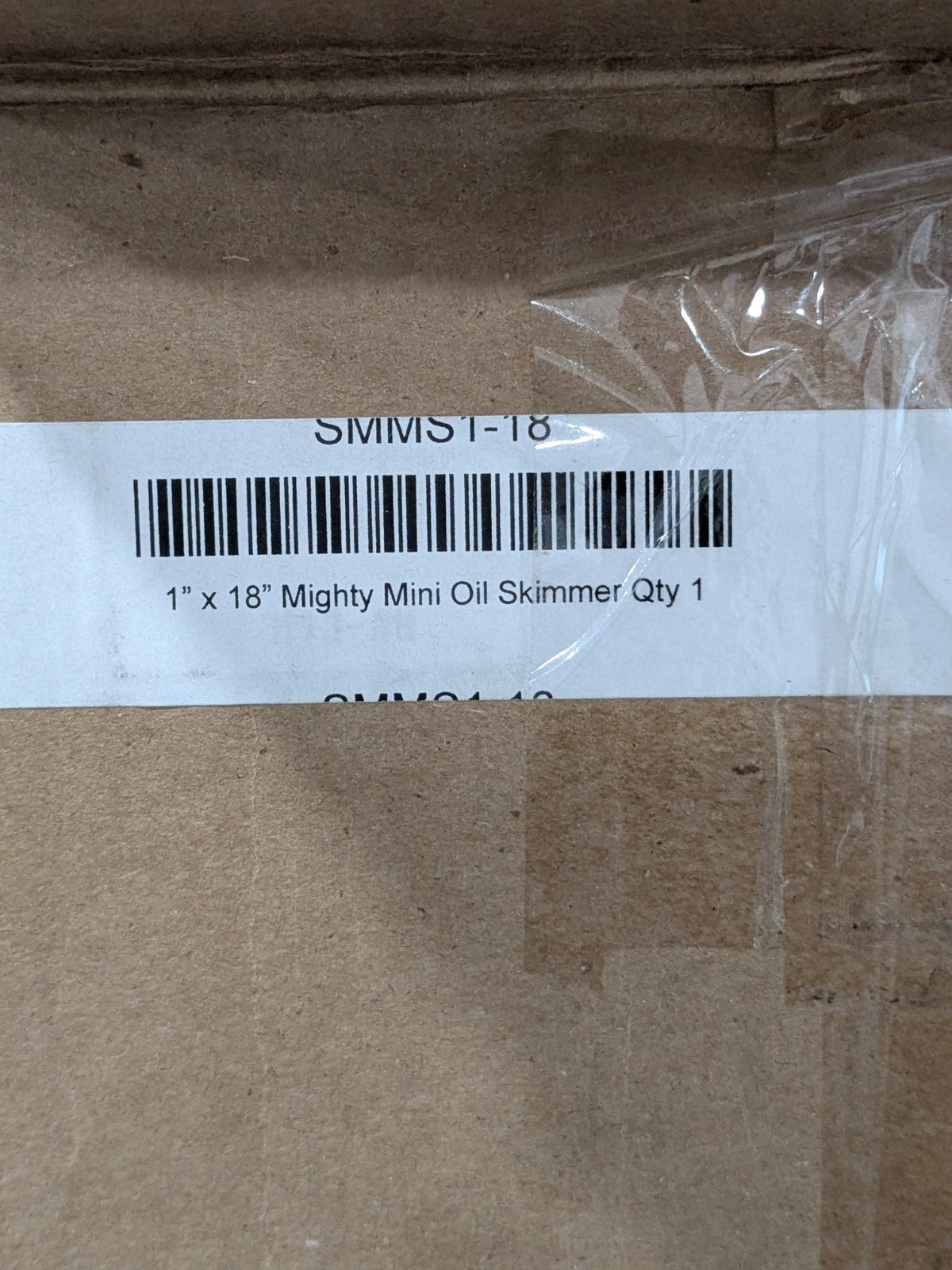 Abanaki Belt Oil Skimmer: 1.00 GPH, 18" Reach, with Motor SMMS1-18