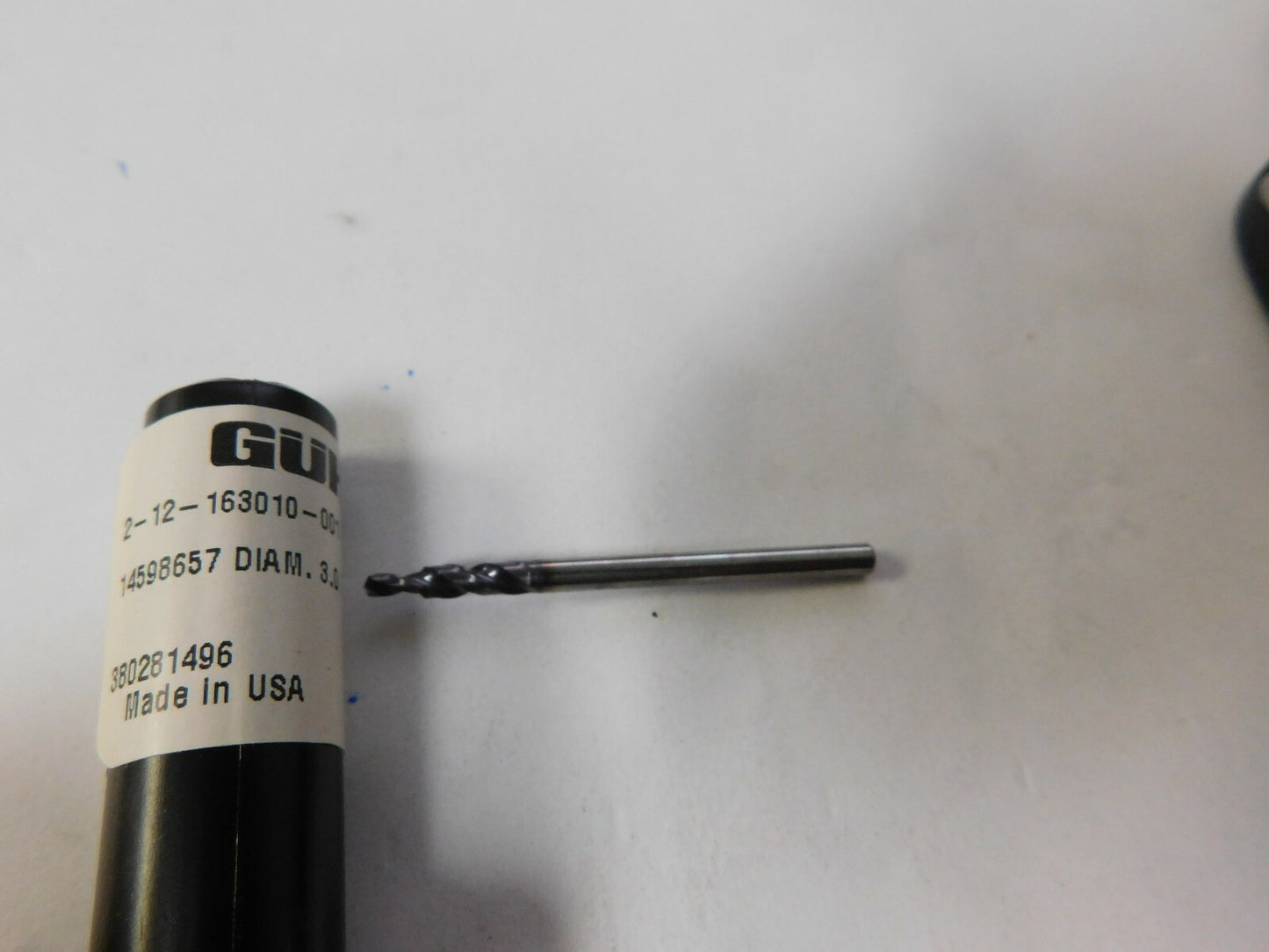 guhring 3.0mm Drill bit  QTY 2  2-12-163010-001