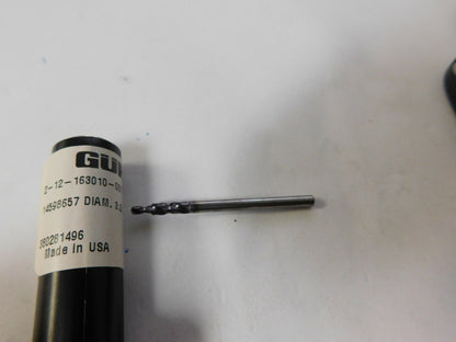 guhring 3.0mm Drill bit  QTY 2  2-12-163010-001