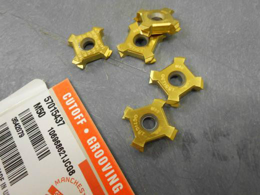 Manchester Cutting 570-15437 M50 Threading Inserts TiN