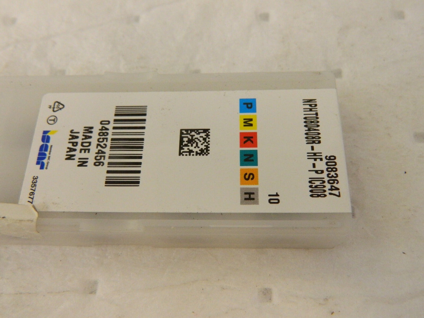 Iscar qty 10 NPHT 070408R-HF-P IC908 4852456