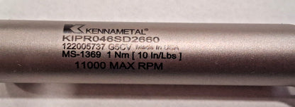 Kennametal Indexable Chamfer & Angle End Mill Through Coolant 1023681