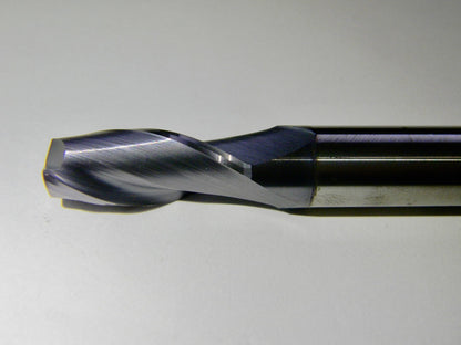 HTC 13/32"  x  2-1/2" ALTIN Coated 2FL Carbide End Mill 130-2406