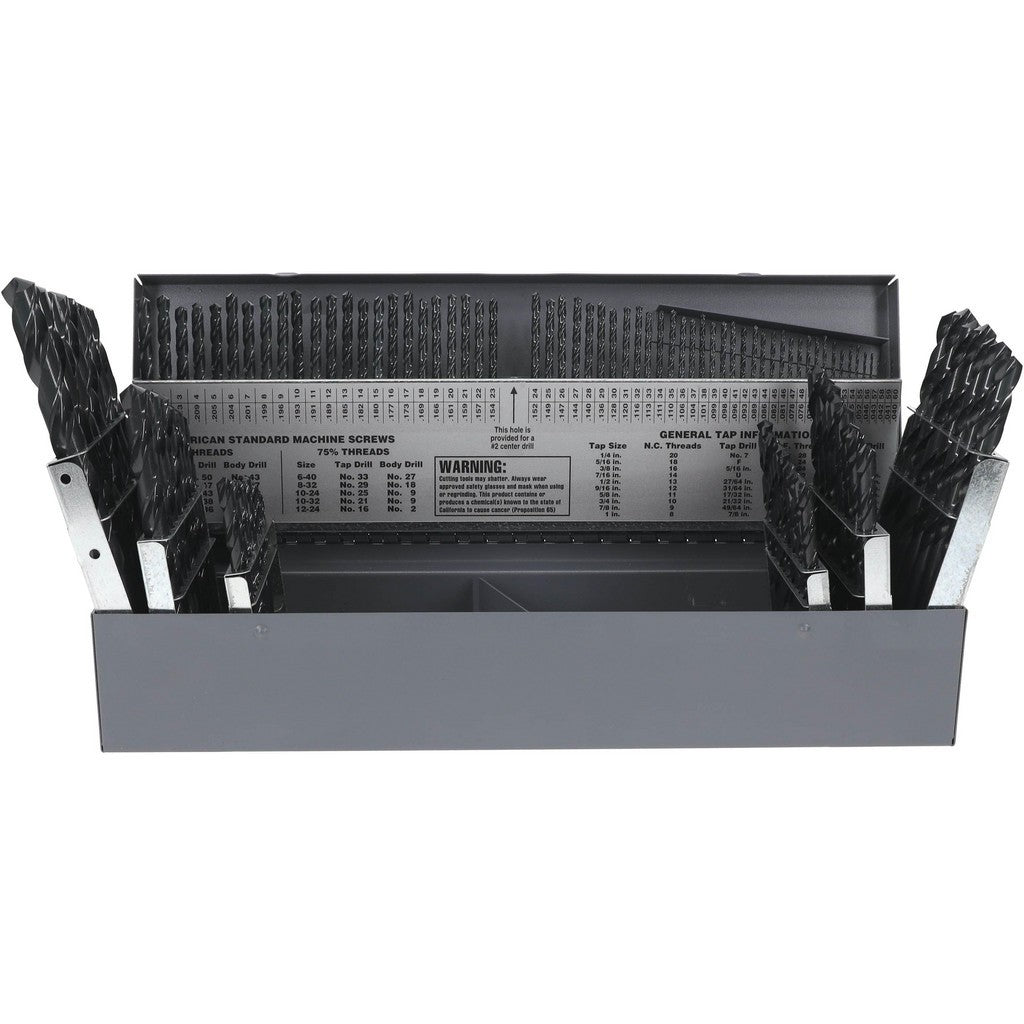 Hertel 115pc Jobber Length Drill Bit Set 73285355