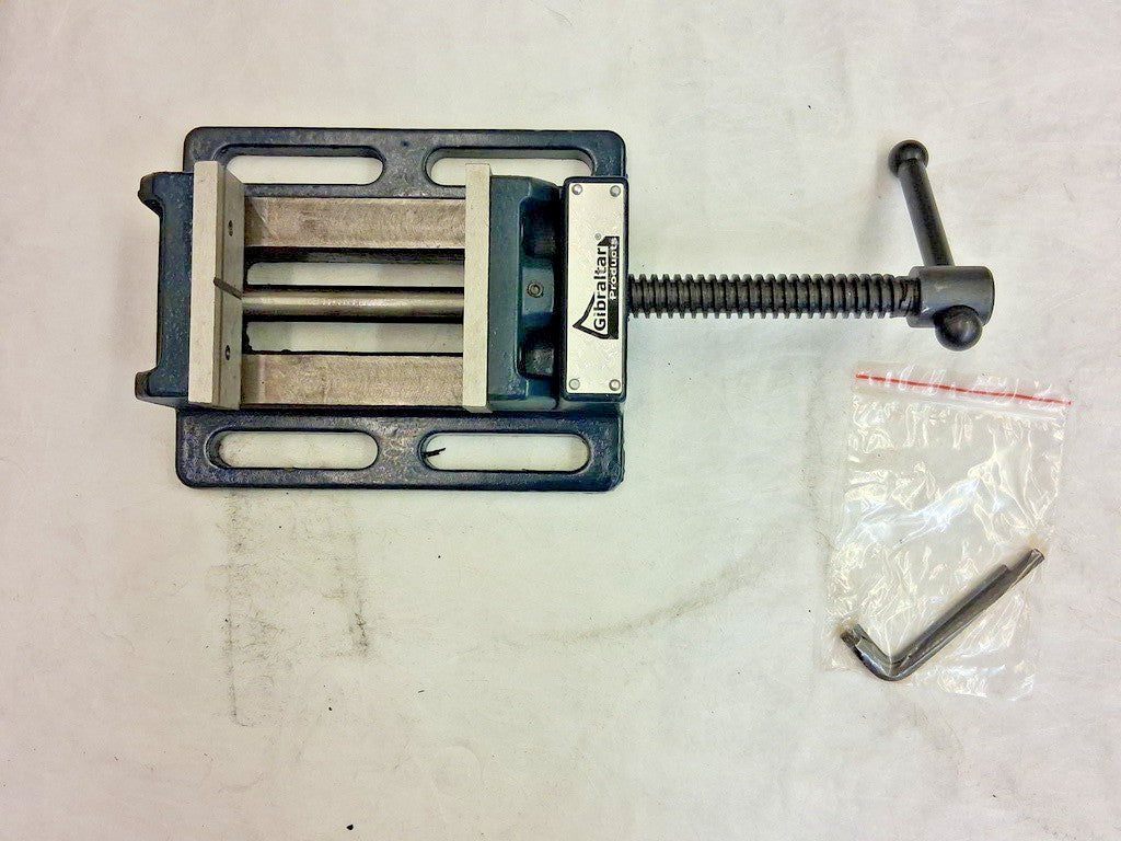Gibraltar Horizontal Drill Press Vise 3" Jaw Width 3" Jaw Opening 428-84602