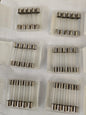FERRAZ SHAWMUT Cylindrical Fast-Acting Fuse 30pk 1 A, 1-1/4 Dia GGC1-MSC
