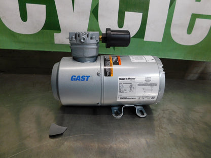 Gast Piston Vacuum Pump 1/6 hp 1.8 CFM 1VAF-10-M100X PARTS/REPAIR