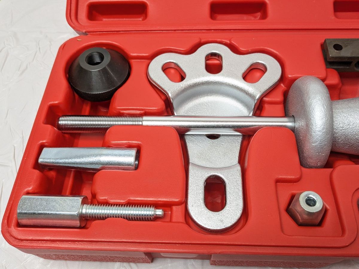 16 Piece Slide Hammer Set w/Case 3 Jaws YC-901A INCOMPLETE