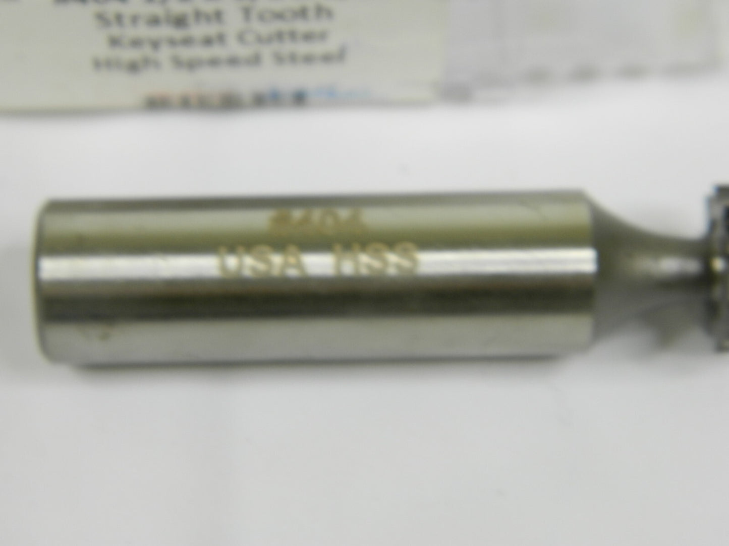 Moon Straight-Tooth Woodruff Keyseat Cutter 1/2" Diam 10 Teeth KY425