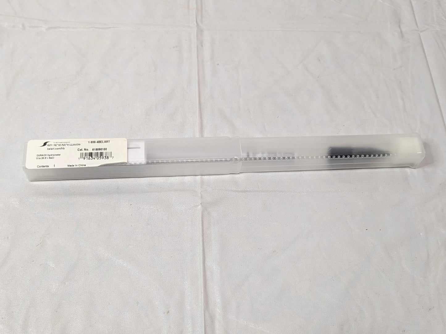 Bel-Art DURAC Salt Brine Hydrometer 0 to 26.5% 618090100